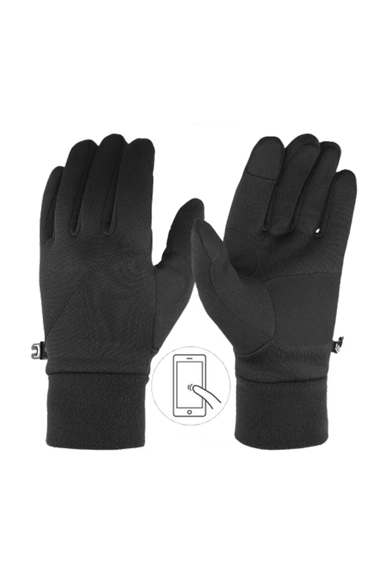 4F Manusi unisex Poliester - Negru - S INTL