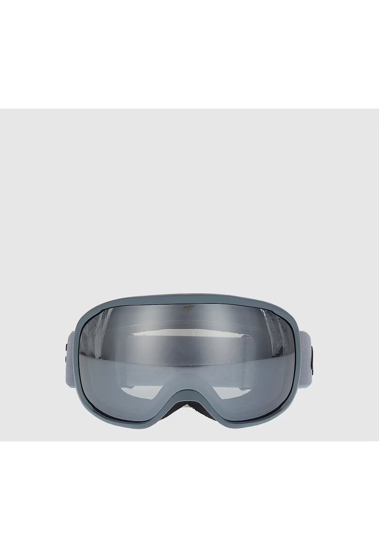 4F Ochelari de schi pentru copii - oliwkowy - dimensiune unica - protectie UV400 - sistem Anti-Fog
