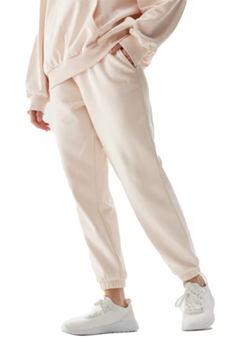 4F Pantaloni dama Bumbac - Roz - Roz