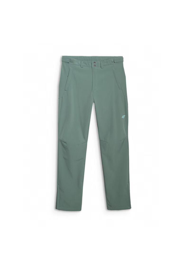 4F Pantaloni de trekking barbati - poliester - verde