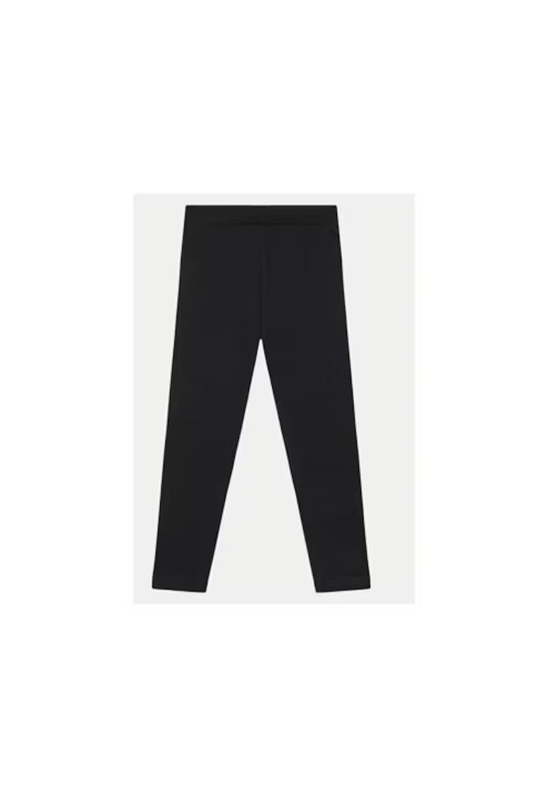 4F Pantaloni fete - 303943332 - Bumbac - Negru - Negru
