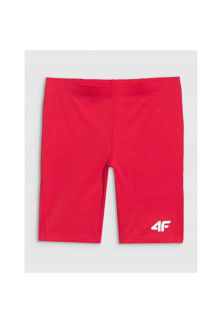 4F Pantaloni scurti de antrenament rosii