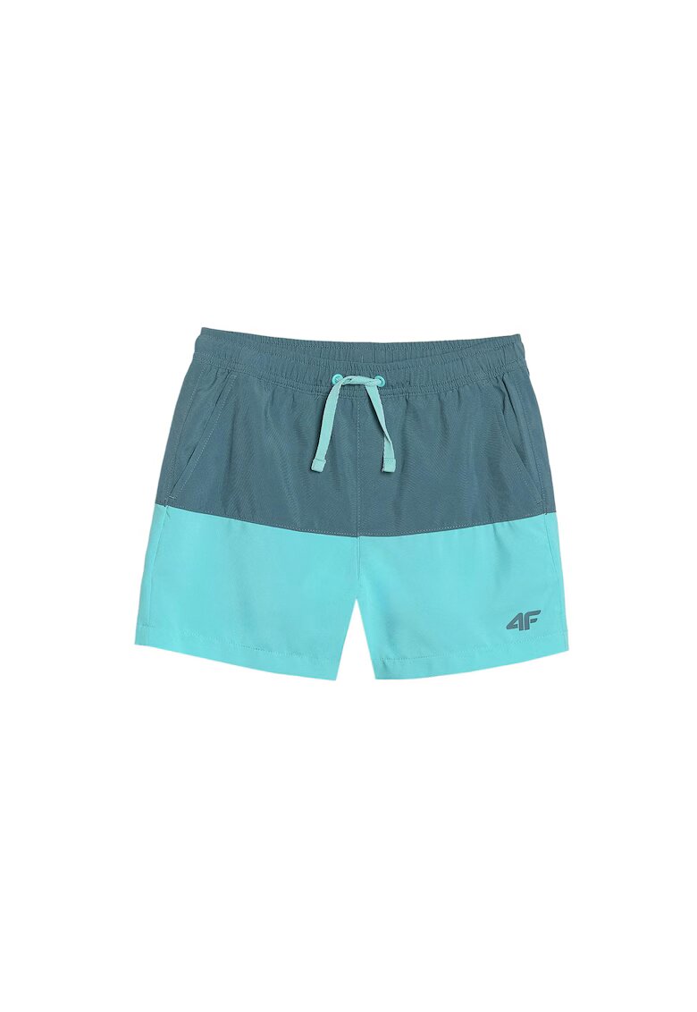 4F Pantaloni scurti de baie pentru baieti - poliester - turcoaz