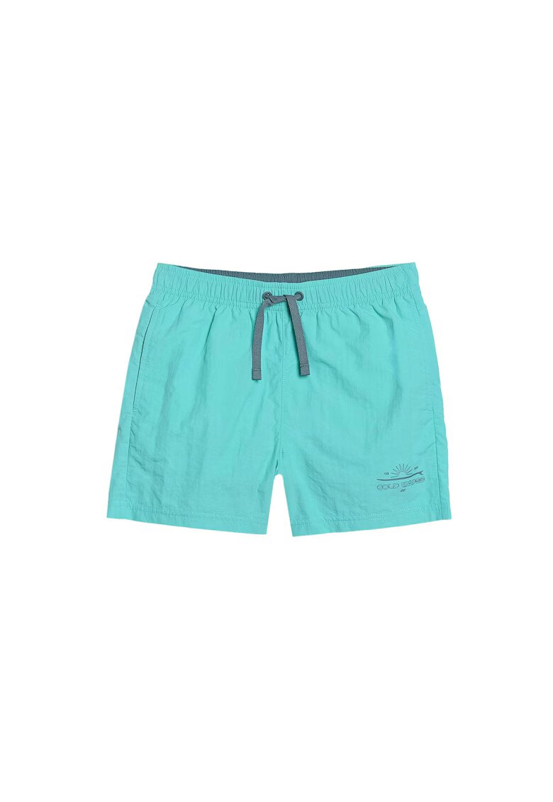 4F Pantaloni scurti de baieti poliester - turcoaz - Turcoaz