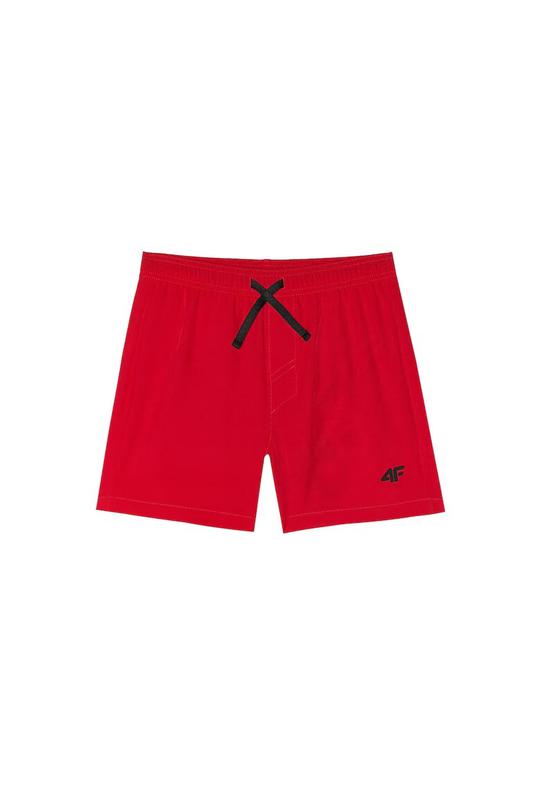 4F Pantaloni scurti de pentru baieti sintetic/elastan - uscare rapida - Rosu