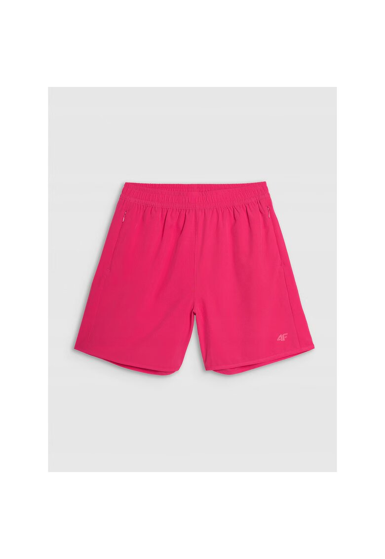 4F Pantaloni scurti de plaja - roz - material elastic - uscare rapida - pentru femei