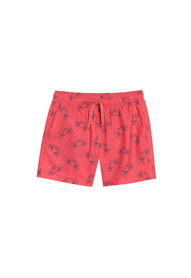 4F Pantaloni scurti de surf pentru baieti rosii