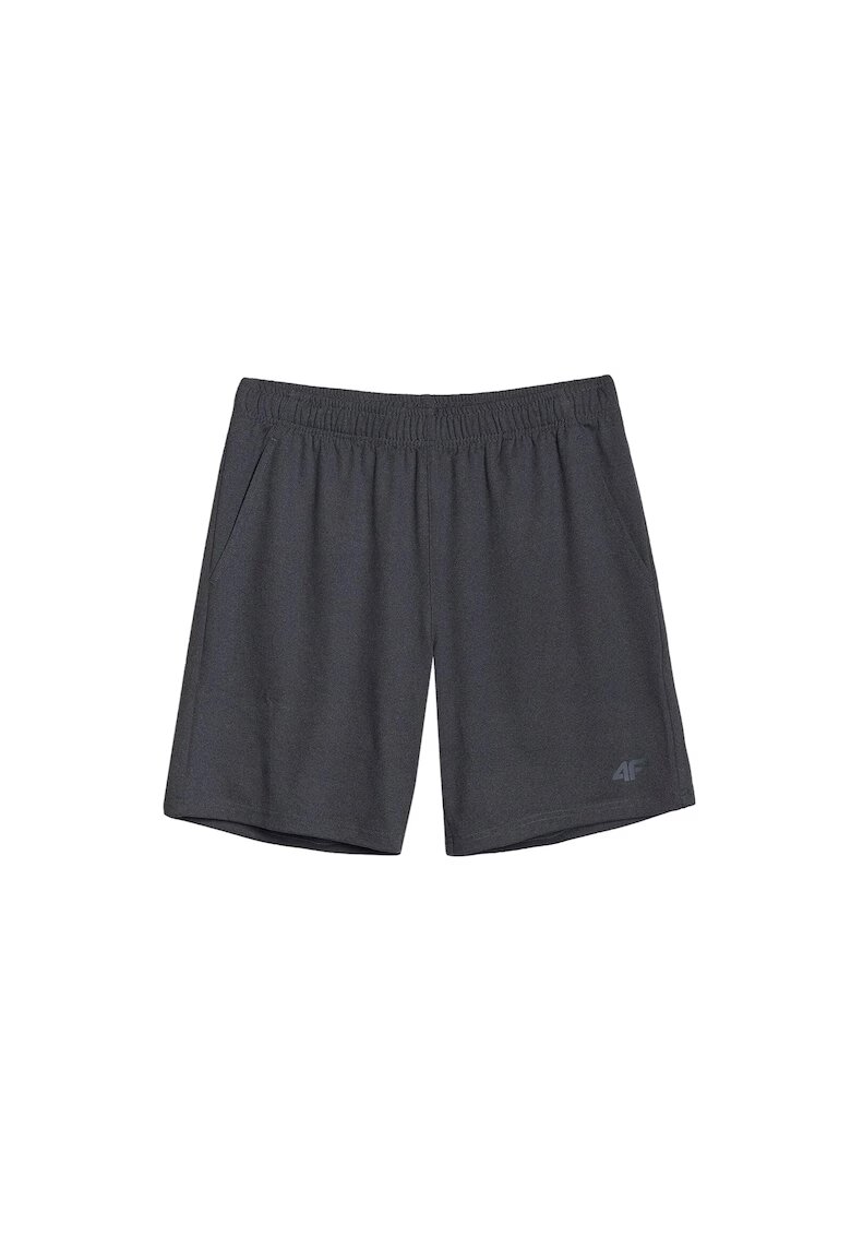 4F Pantaloni scurti de trening uscare rapida - gri - material sintetic