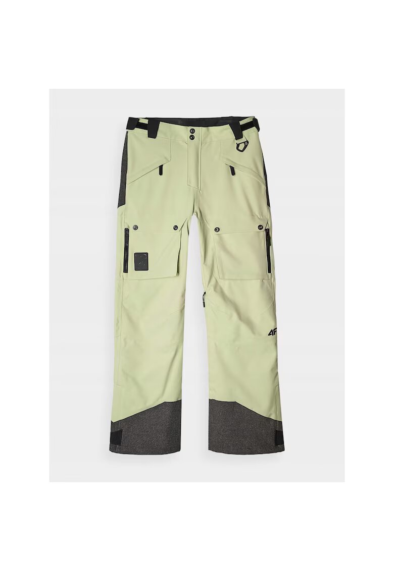 4F Pantaloni snowboard membrana NeoDry 10000 - izolatie poliester - set pentru femei