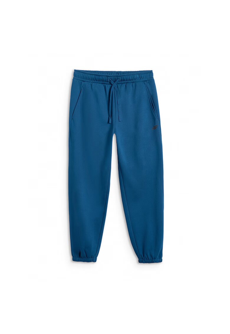 4F Pantaloni sport barbati - albastru