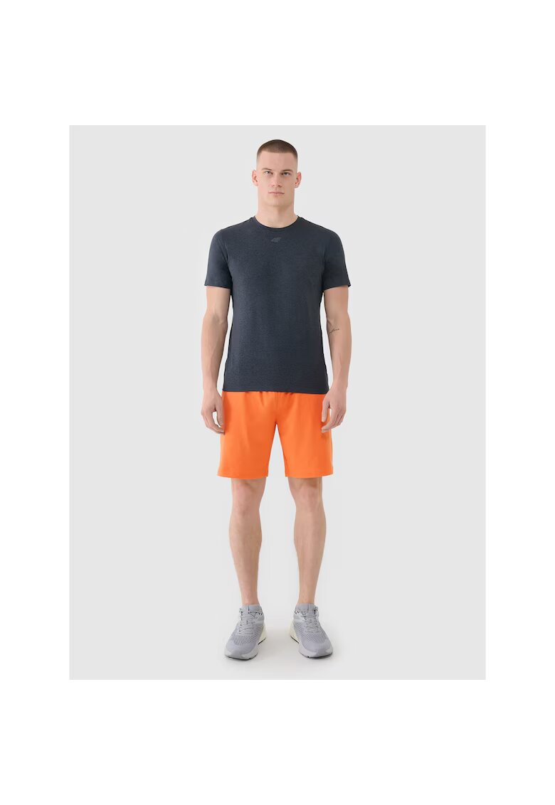 4F Pantaloni sport barbati - de antrenament - portocaliu