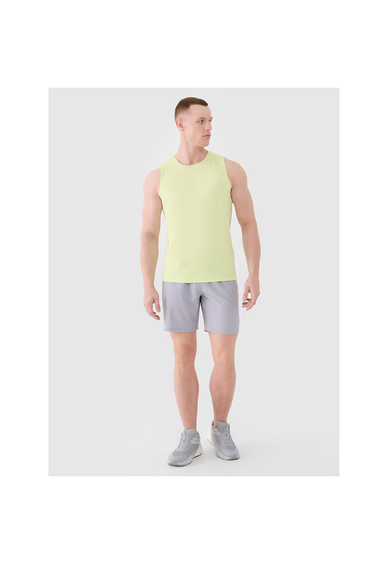 4F Pantaloni sport barbati - de antrenament - uscare rapida - gri