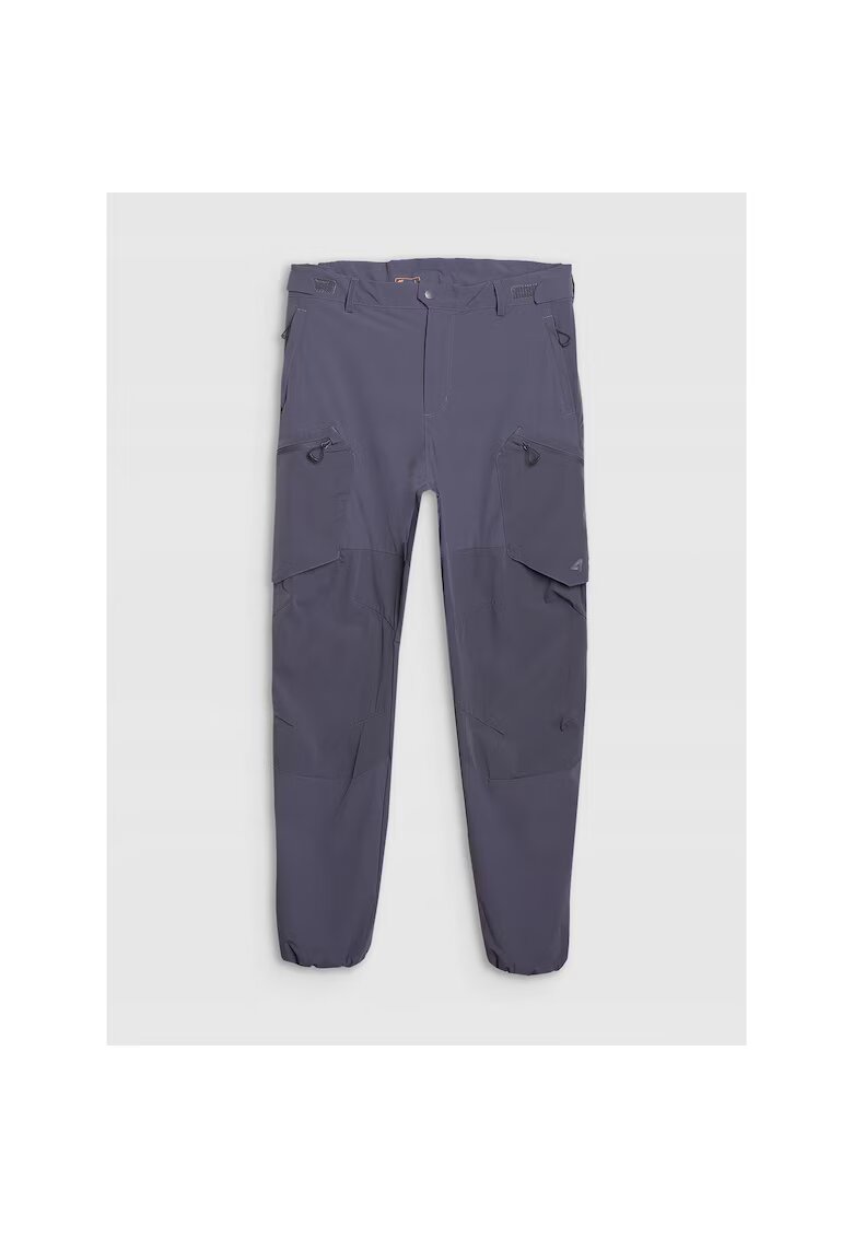 4F Pantaloni sport barbati pentru trekking - uscare rapida - gri