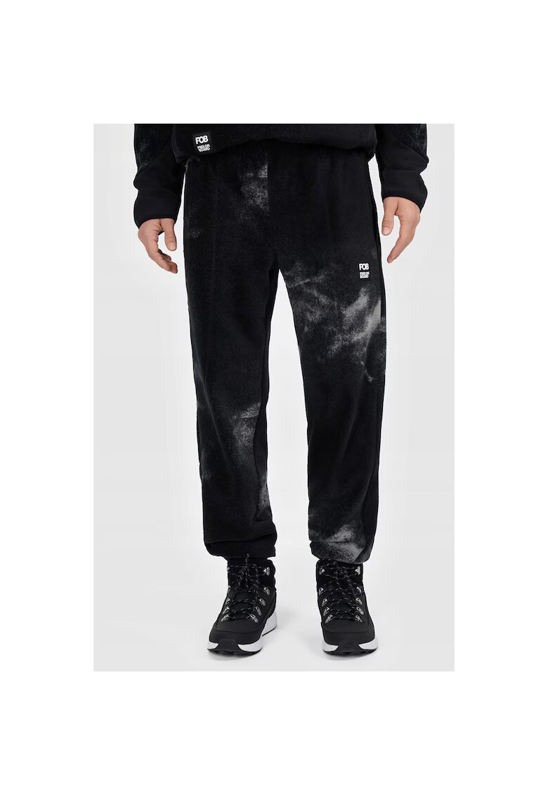 4F Pantaloni sport barbati - poliester - negri