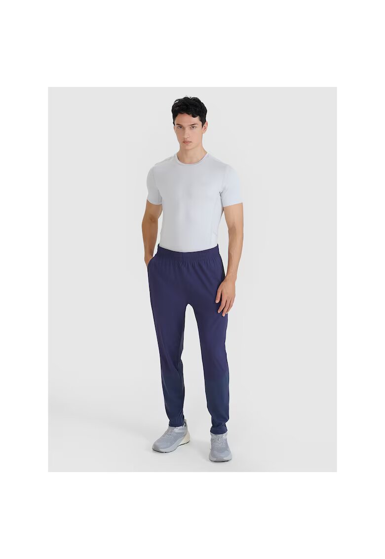 4F Pantaloni sport barbati - uscare rapida - albastru