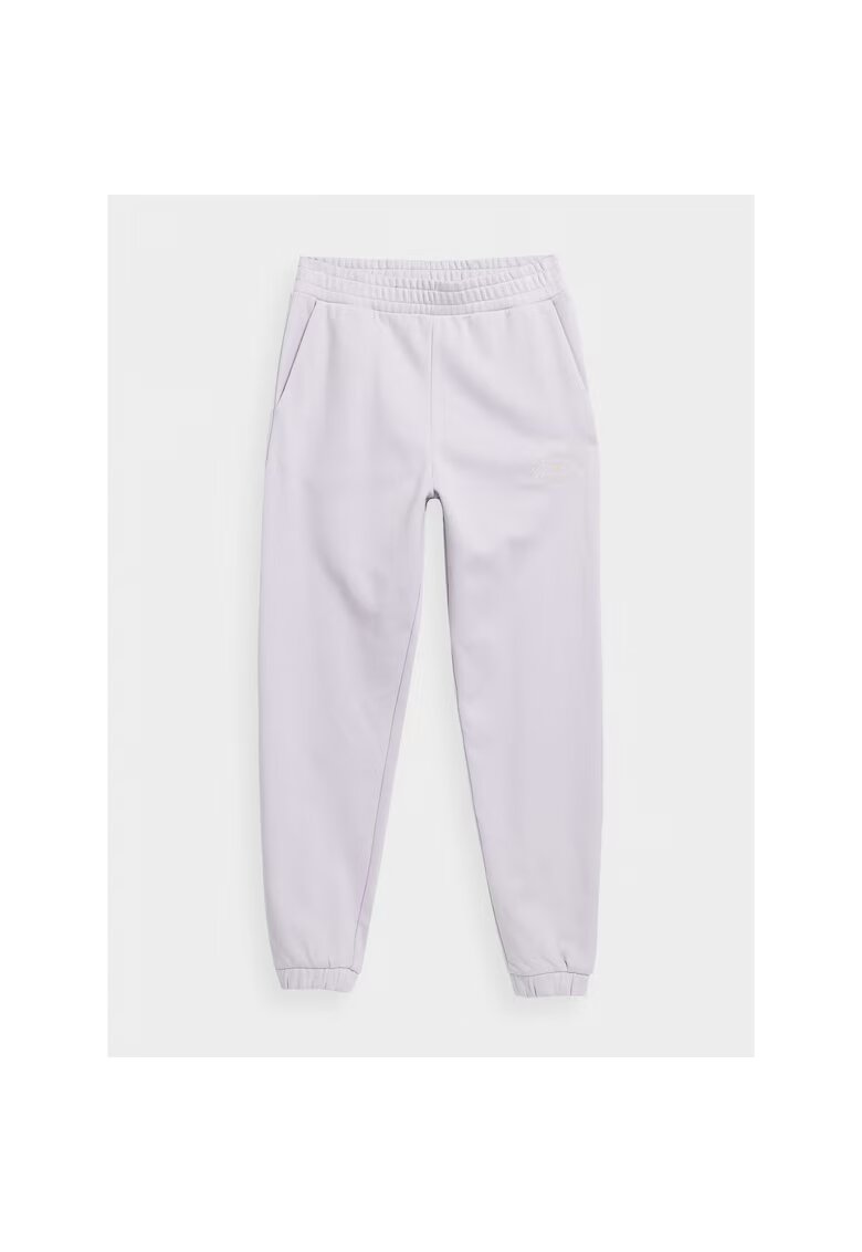 4F Pantaloni sport dama - 302879878 - Bumbac - Violet