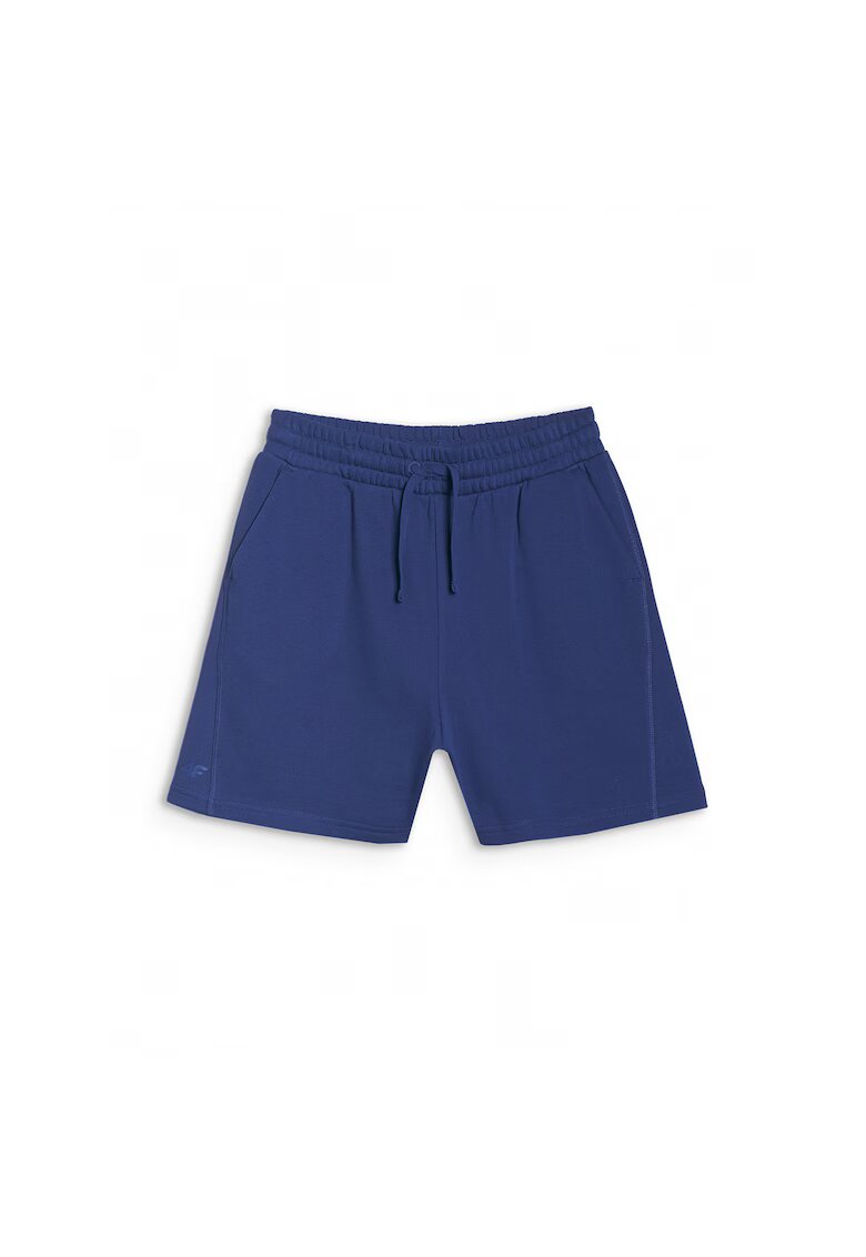 4F Pantaloni sport dama - ciclism - albastru