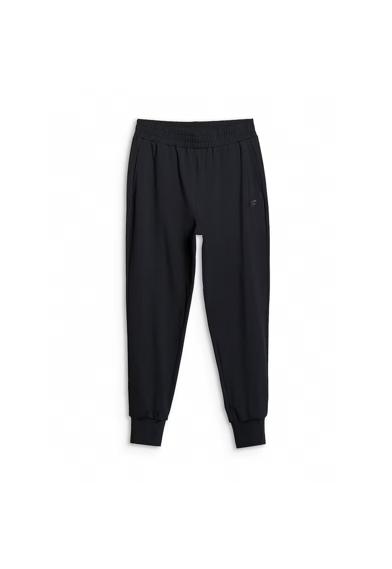 4F Pantaloni sport dama negru - uscare rapida - elastici