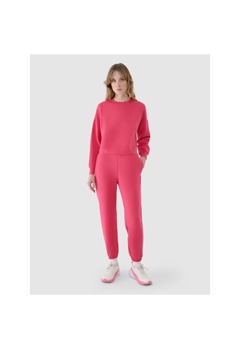 4F Pantaloni sport dama - roz