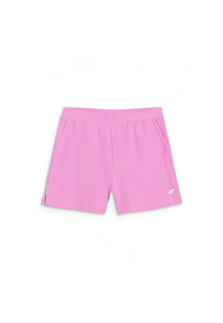 4F Pantaloni sport dama - scurti - ciclism - roz