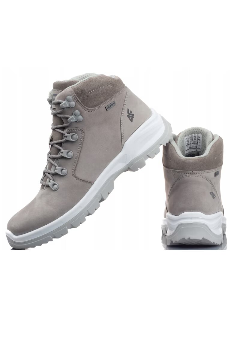 4F Pantofi de trekking sport pentru femei Gri Obdh253 26S - Gri