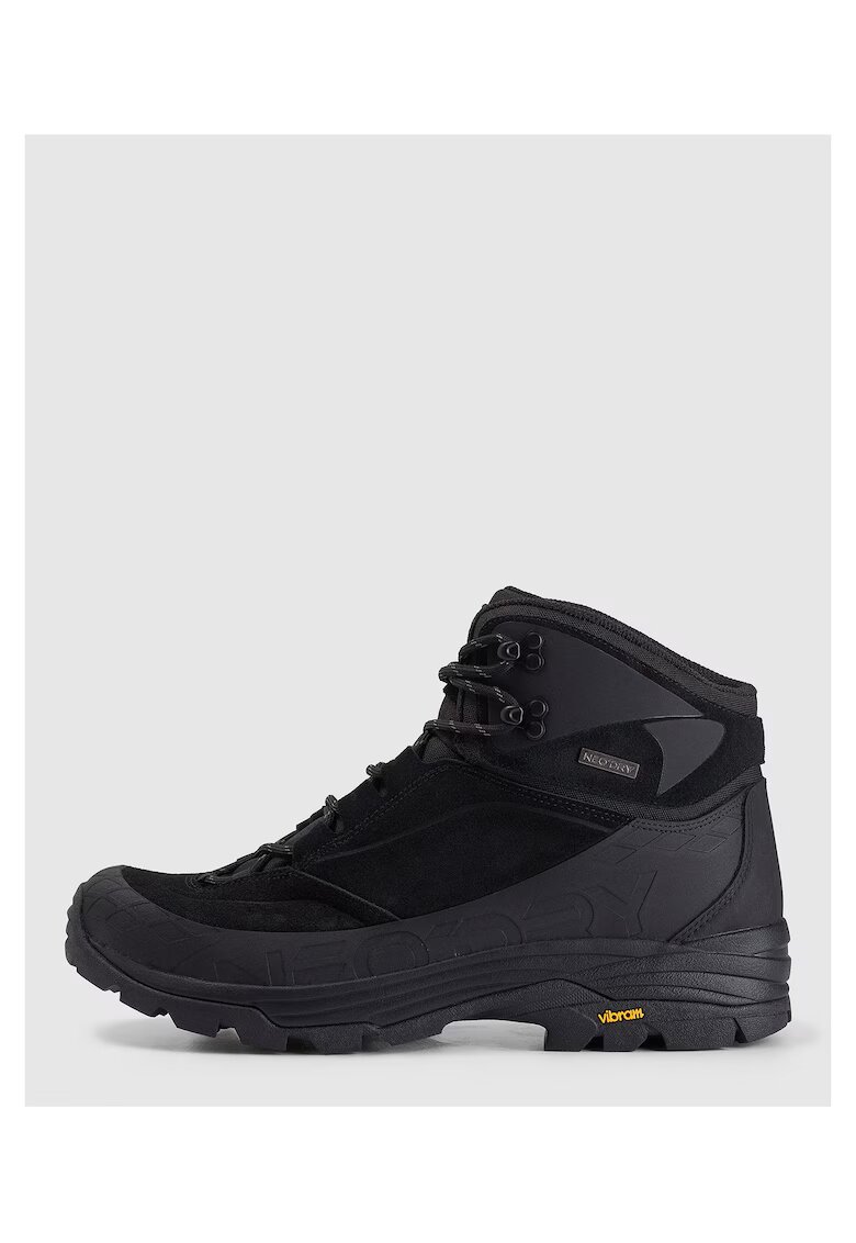 4F Pantofi sport barbati RAW25FOTSM079-20S - - Negru - Piele intoarsa