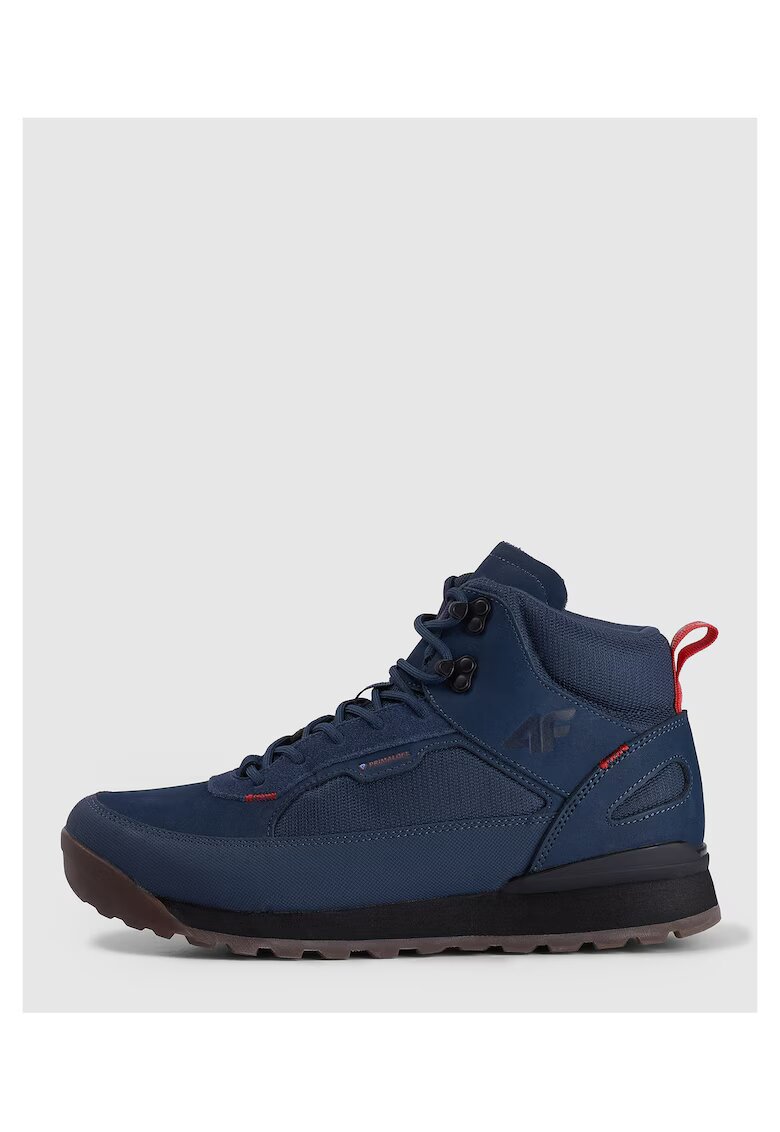4F Pantofi sport barbati RAW25FWINM059-30 - - Bleumarin - Piele naturala