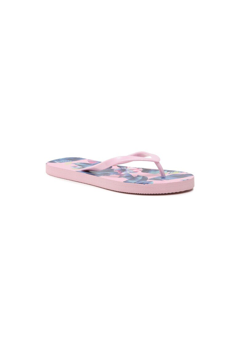 4F Papuci flip-flop fete - Textil - Multicolor
