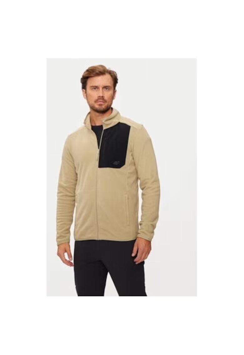 4F Polar barbati - 303944513 - Poliester - Verde - Verde