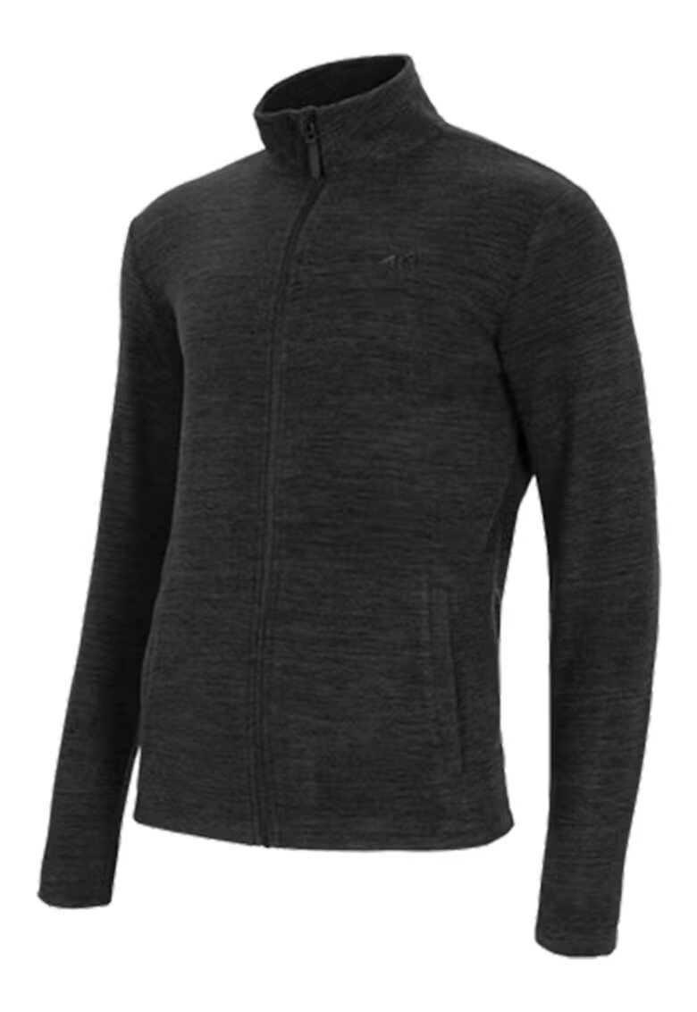 4F Polar barbati Poliester - Negru -