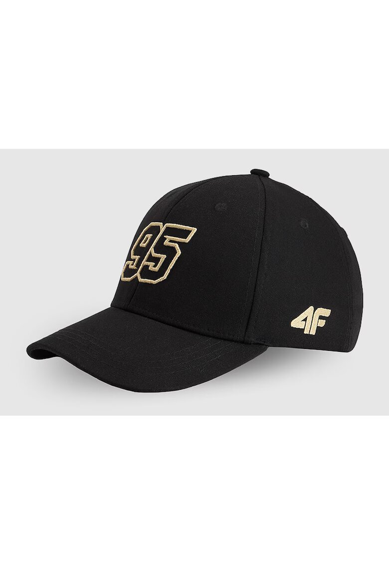 4F Sapca Baseball Unisex - x Bartosz Zmarzlik - Ventilatie Eficienta - Negru - Marime S/M