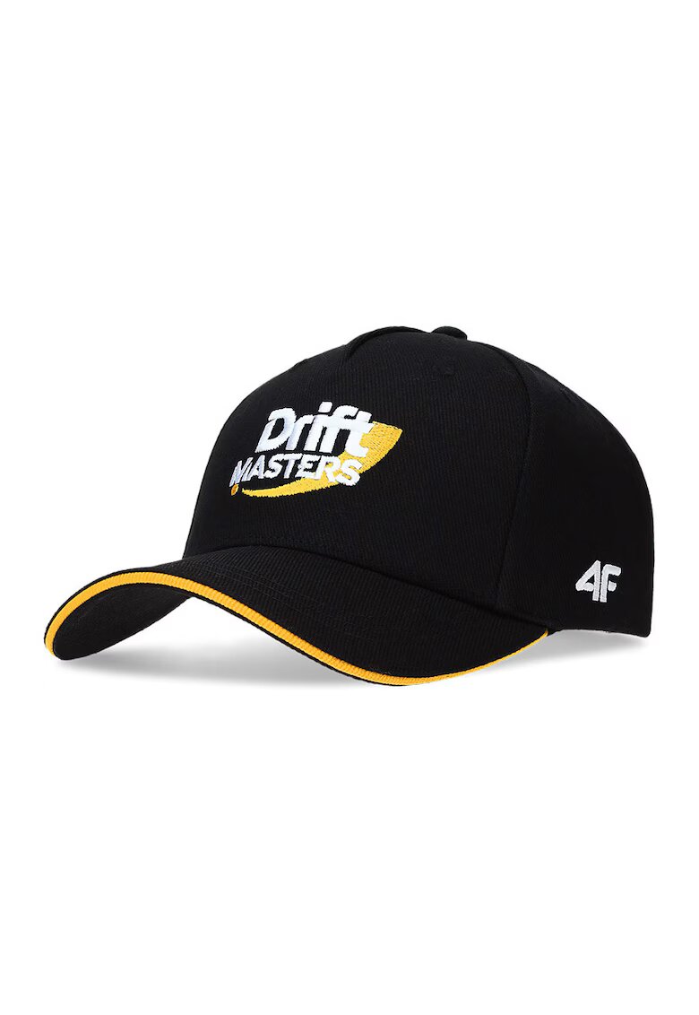 4F Sapca Baseball Unisex x Drift Masters - Vara - Cozoroc Curbat - Broderie - Reglabila - Bumbac - SS25