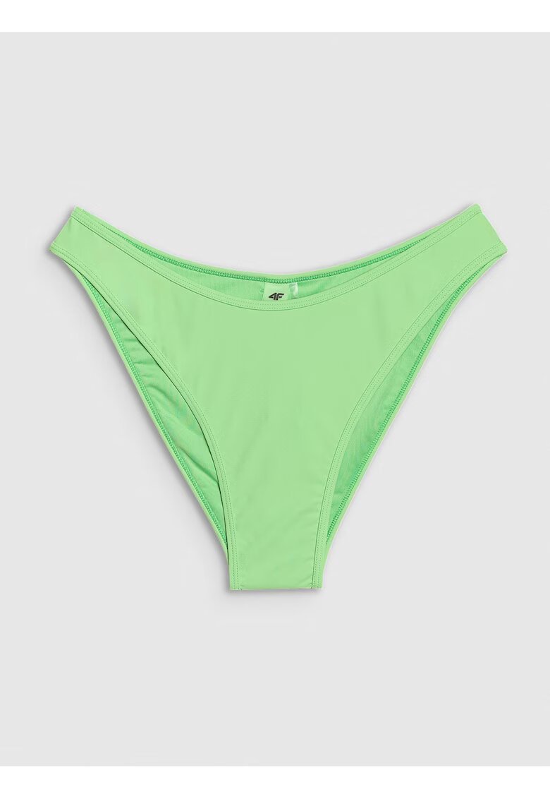 4F Slip de bikini verde - material sintetic - elastic