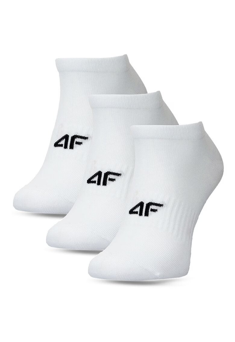 4F Sosete barbati WMM00USOCM442-10S - - Bumbac - 3 perechi - Alv