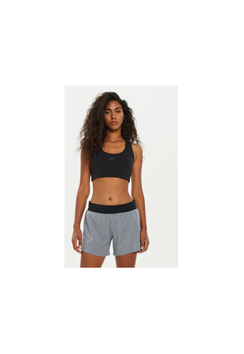 4F Sutien dama - 303942519 - Poliester - Negru - Negru