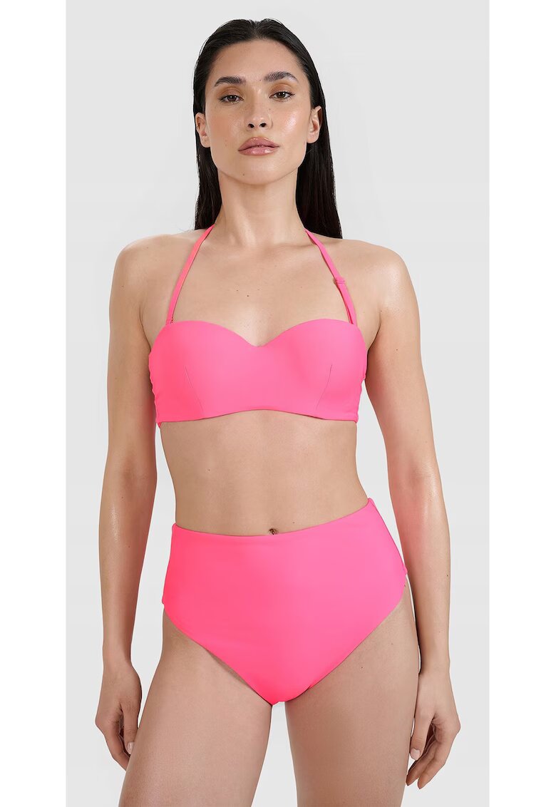 4F Top bikini roz - elastic - balconette - sintetic