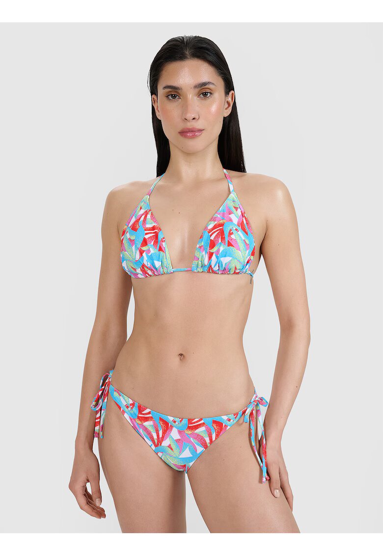 4F Top de baie pentru femei multicolor - cupe detasabile - material elastic