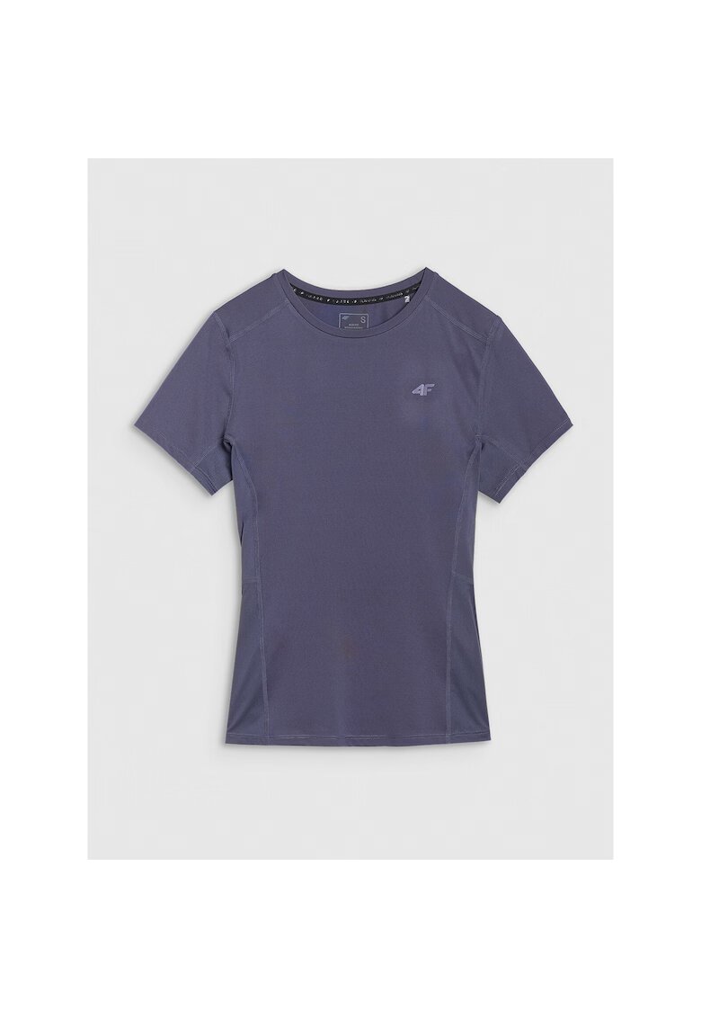 4F Tricou alergare dama - Textil - Gri