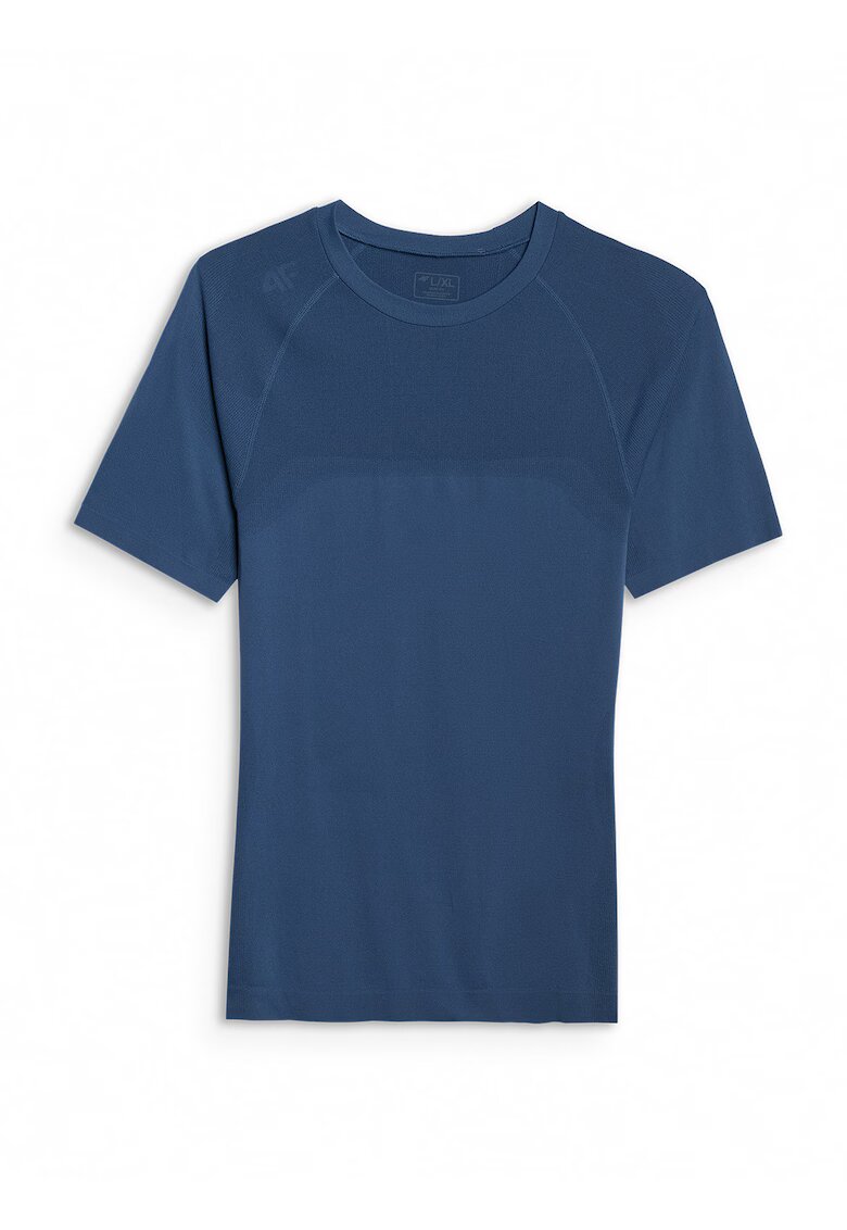 4F Tricou Antrenament Barbati Slim Fit - Uscare Rapida - Denim - S-XL