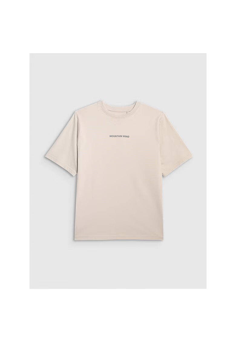 4F Tricou Baieti - 100% Bumbac - Gri Deschis - Junior
