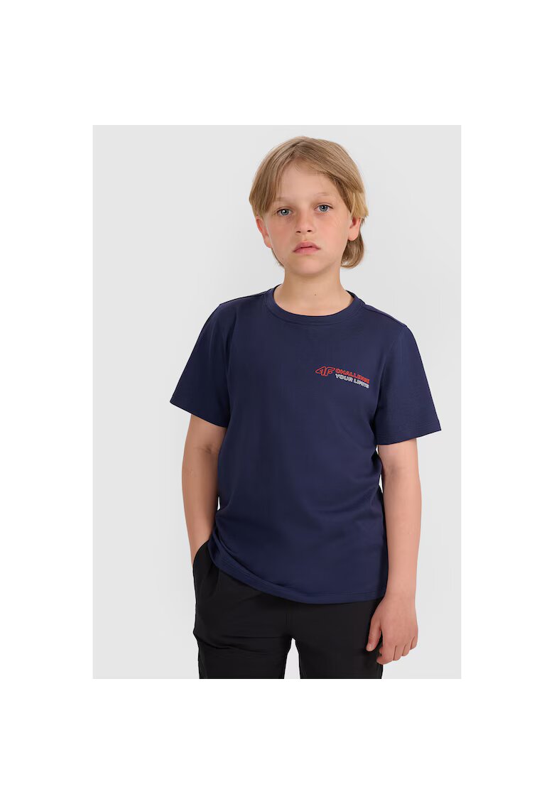 4F Tricou Baieti Bumbac - 912045 - Bleumarin