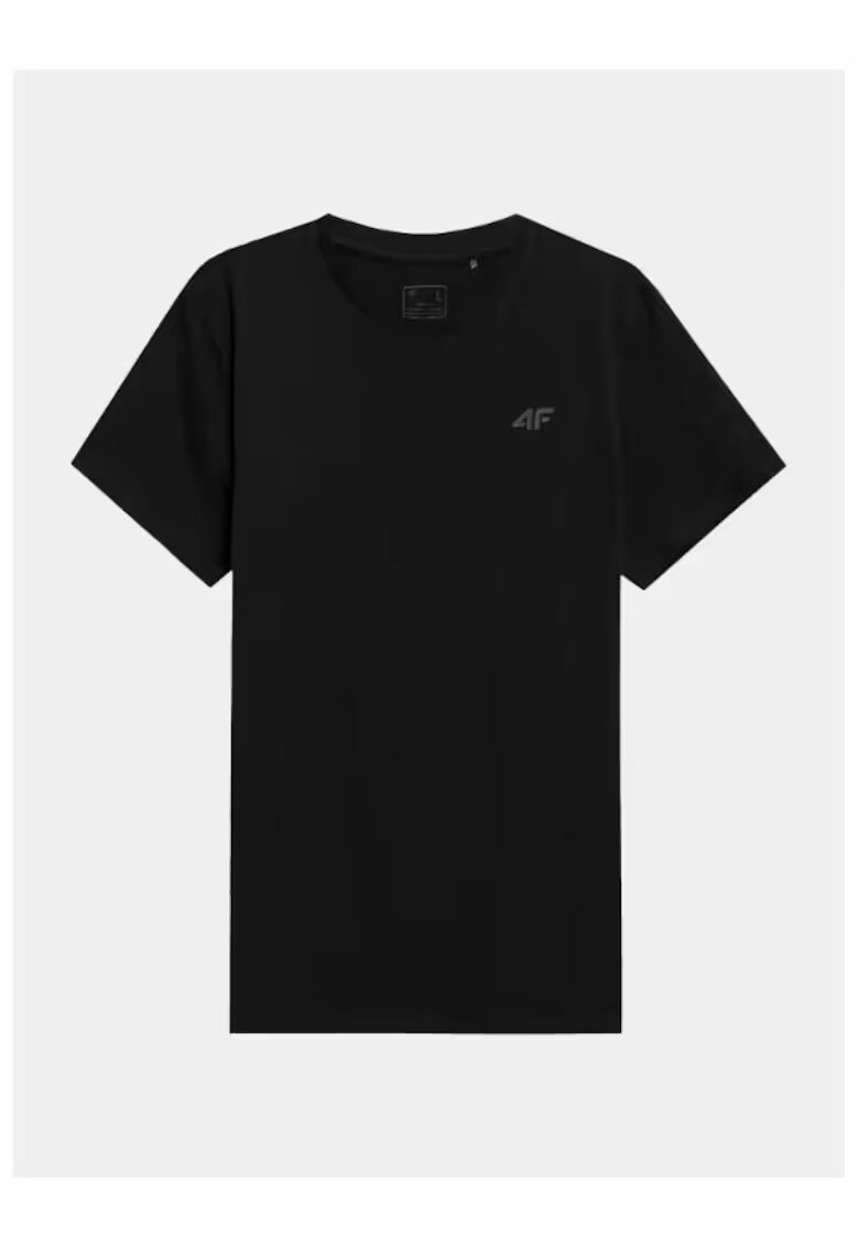 4F Tricou barbati - 302882410 - Bumbac - Albastru