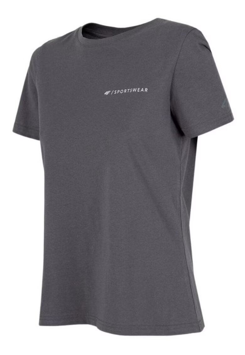 4F Tricou barbati - gri deschis - Gri