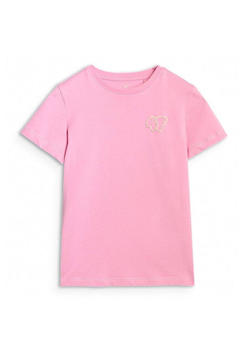 4F Tricou Bumbac Pal - Junior - 47954 - Roz pal