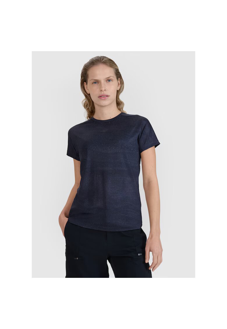 4F Tricou ciclism dama - Textil - Uscare rapida - Negru