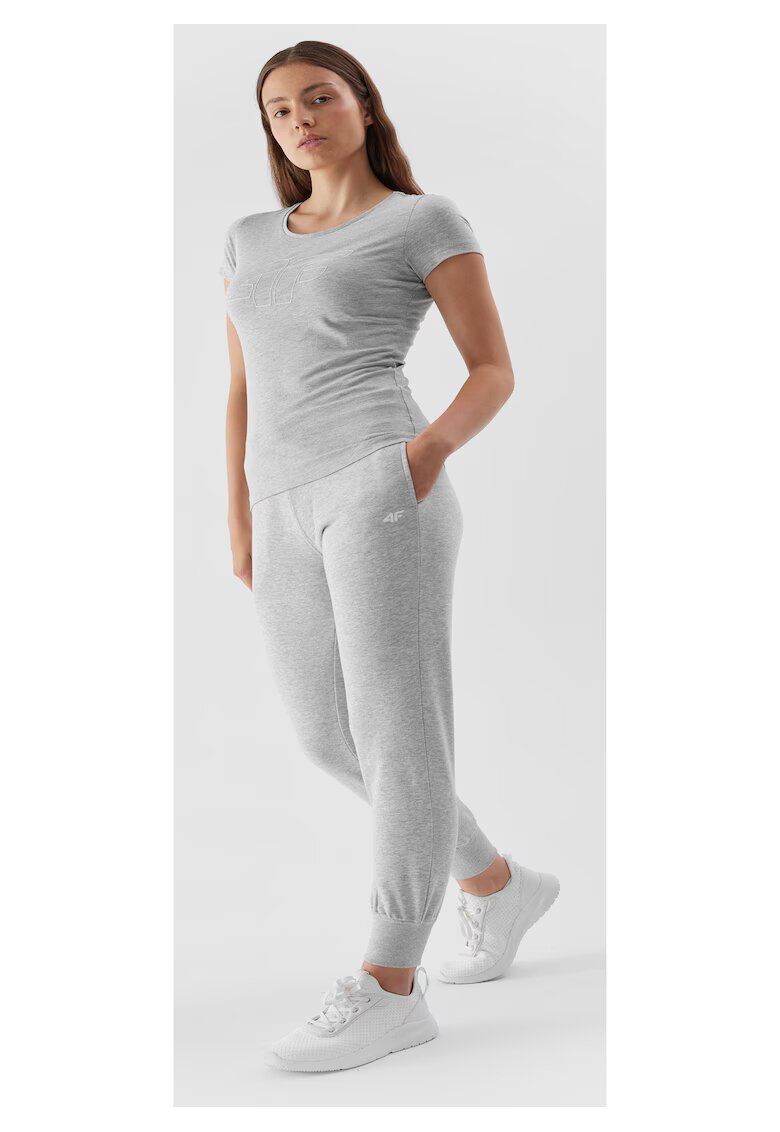 4F Tricou dama Bumbac - Alb -