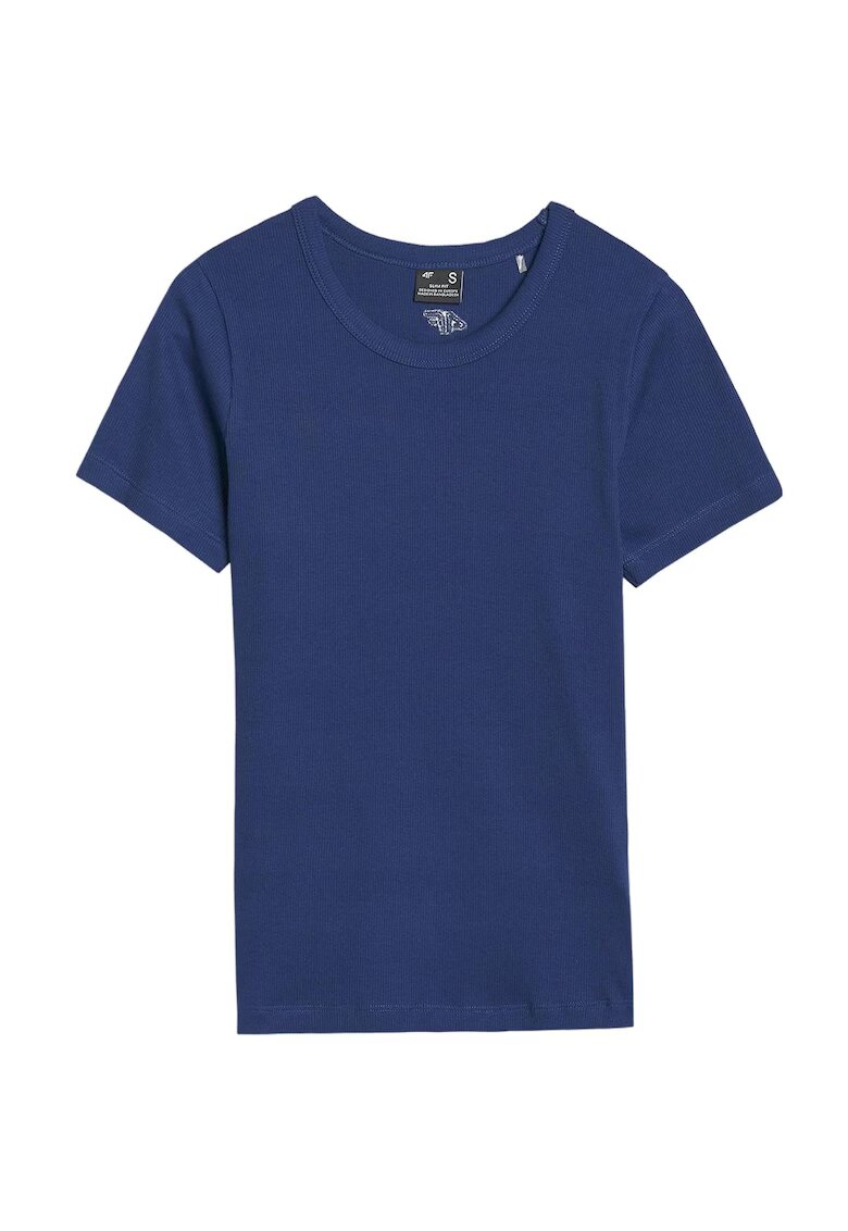 4F Tricou dama WSS25TTSHF1968-30S - - Bumbac - Bleumarin
