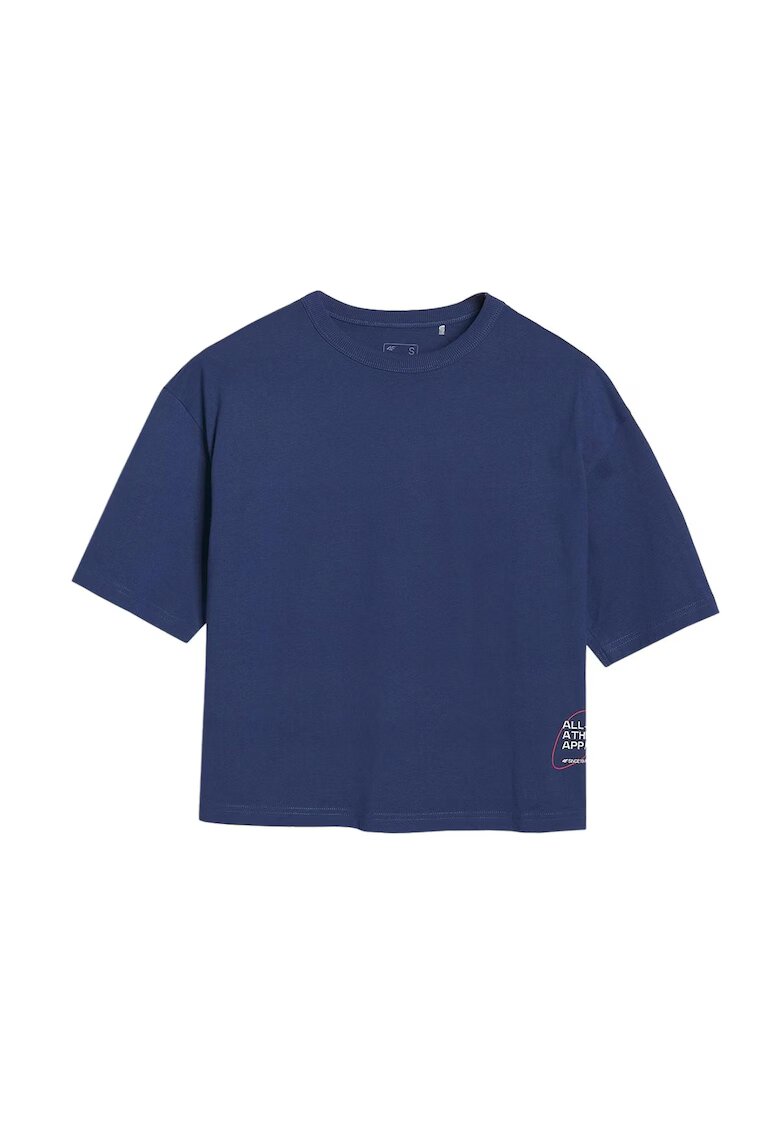 4F Tricou dama WSS25TTSHF1971-30S - - Bumbac - Bleumarin