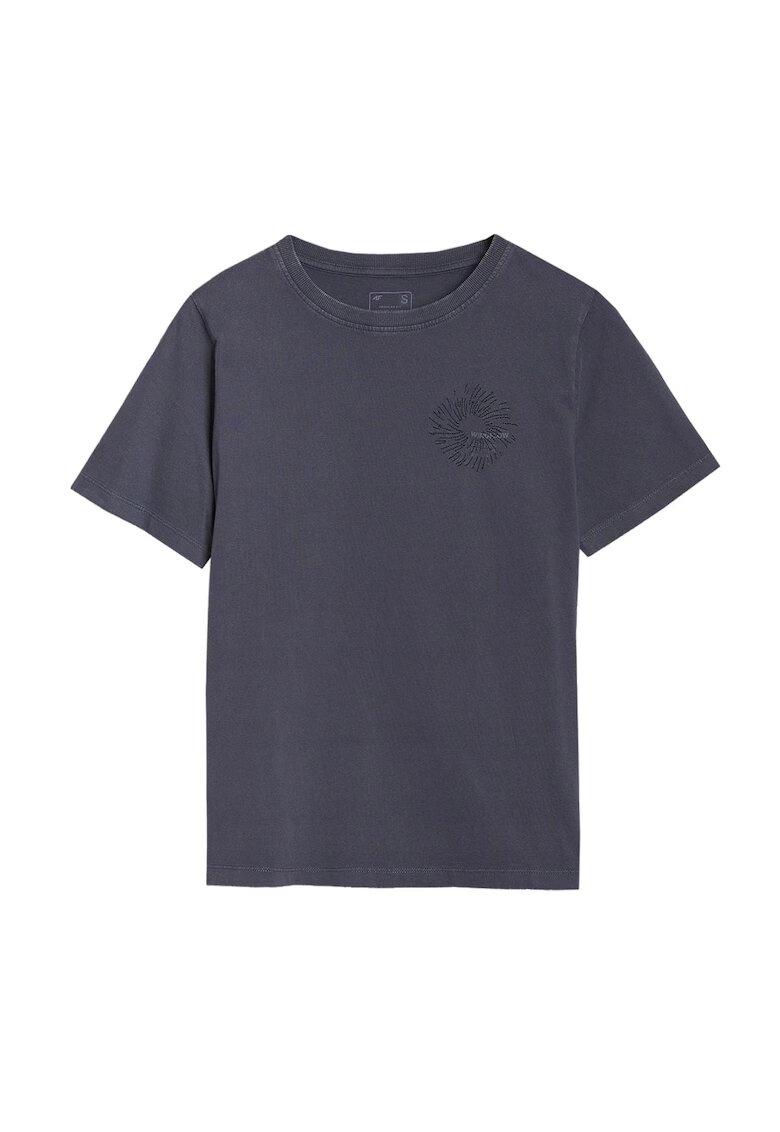 4F Tricou dama WSS25TTSHF1988-22S - - Bumbac - Gri