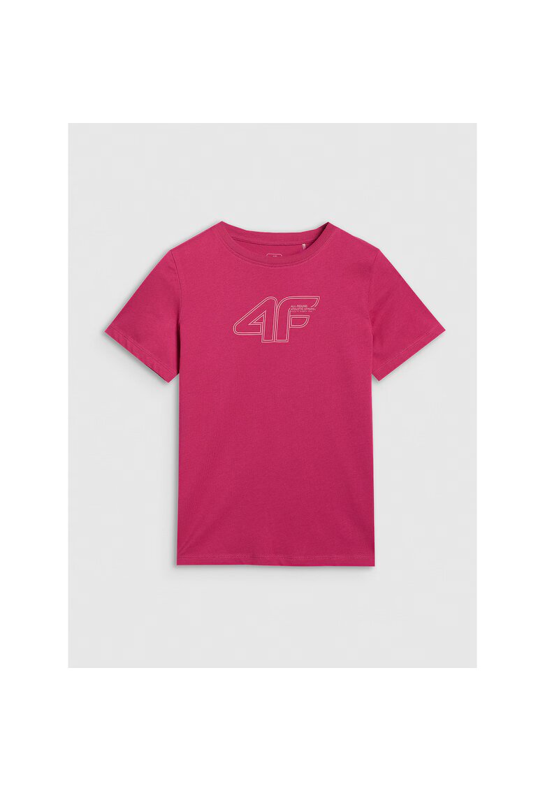 4F Tricou Junior - Bumbac - 48945 - Roz